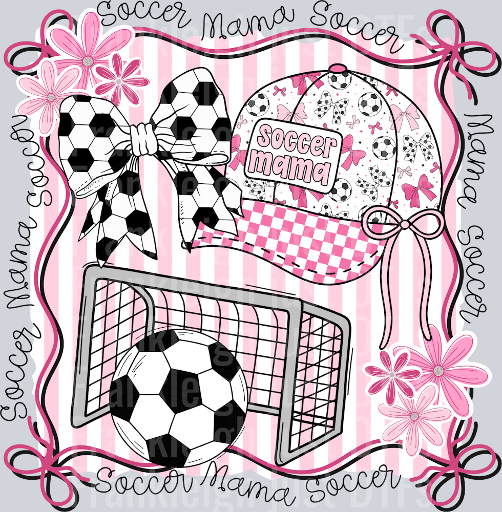 Soccer Mama ( Pink Collage)