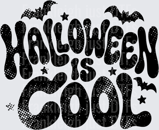 Halloween is Cool - black