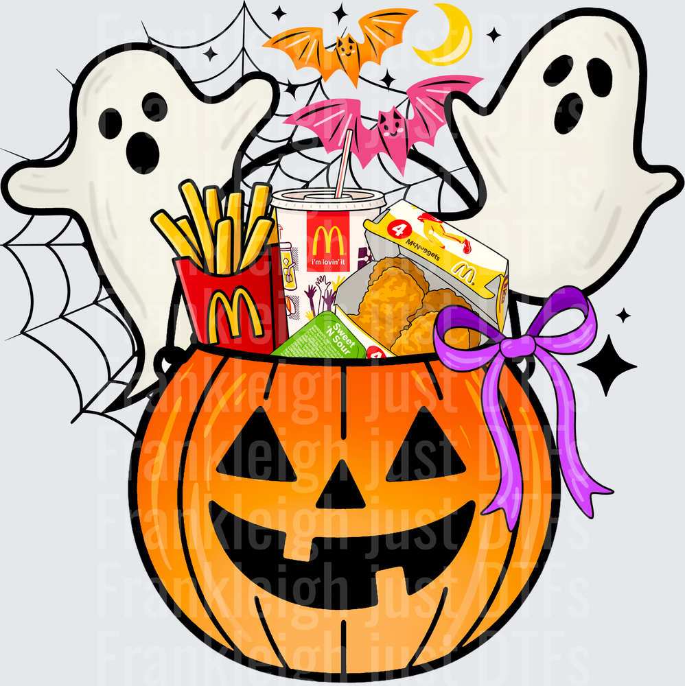 McDonald’s ghostie sweet sour pumpkin