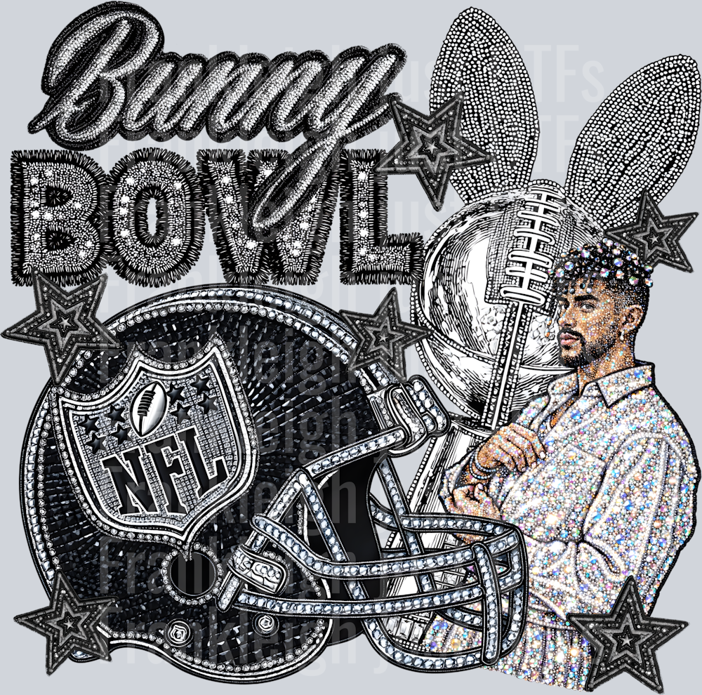 Bunny Bowl Rhinestone