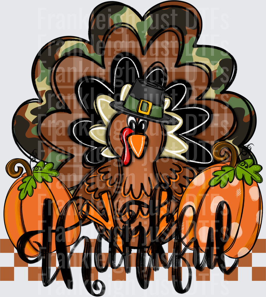 Thankful Camo Turk