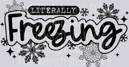 Freezing single color black