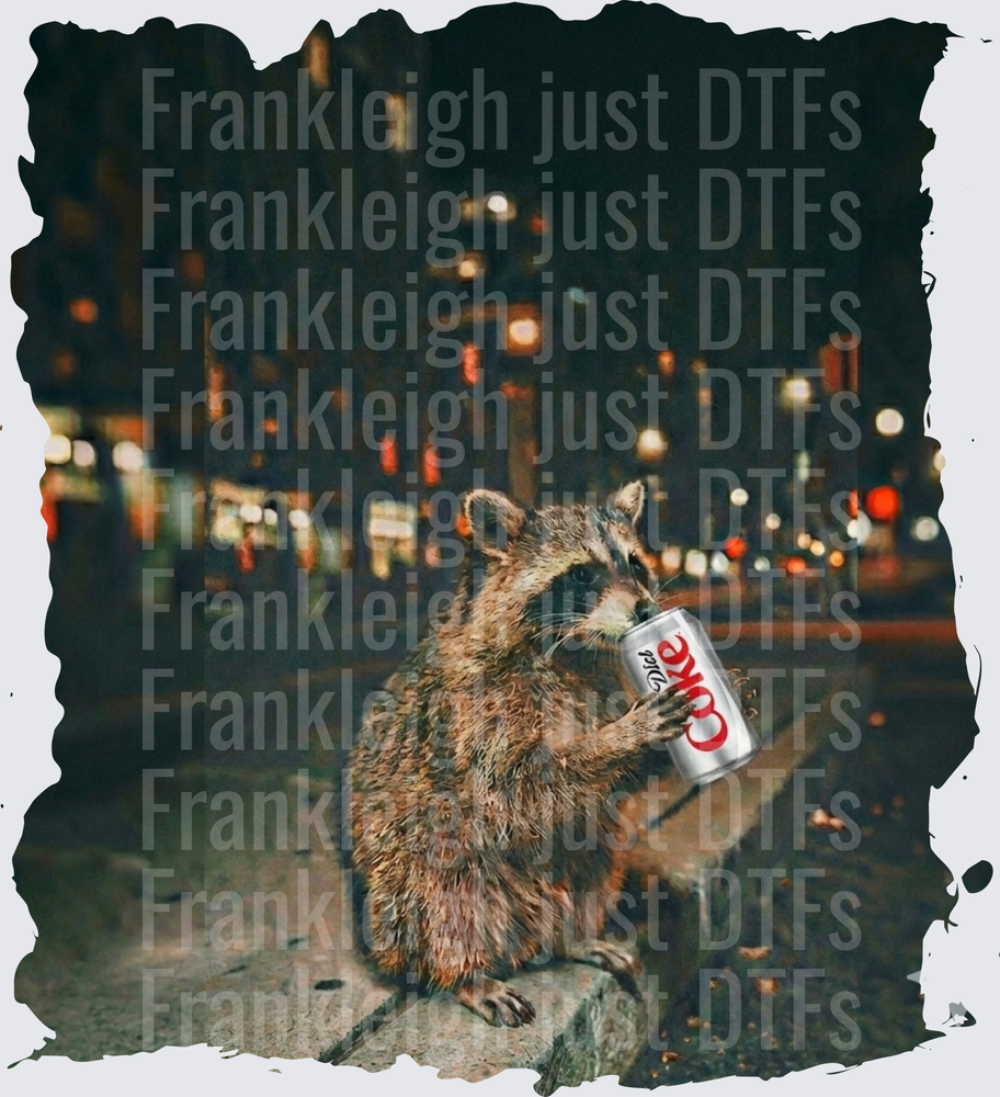 raccoon diet coke