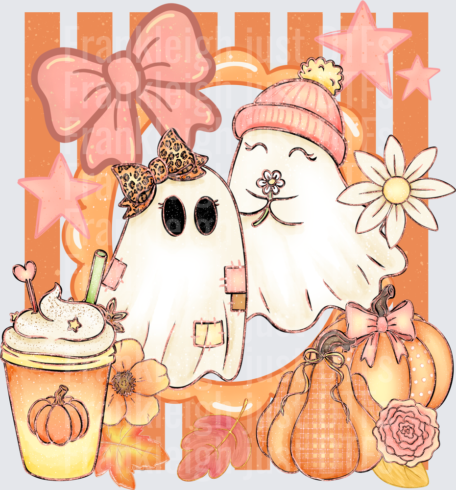 Preppy Fall Ghosts