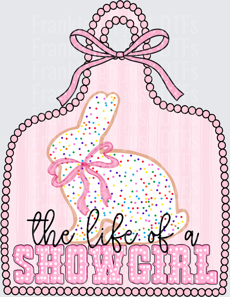 The life of a showgirl rabbit