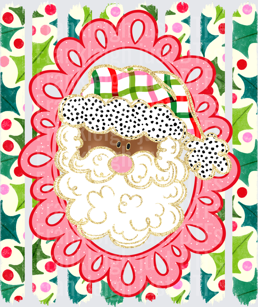 Santa Brown Skin Stripes
