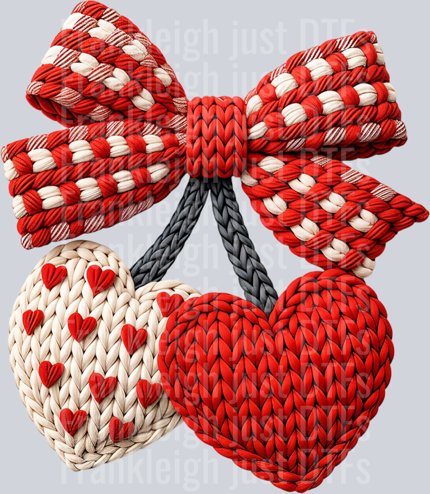 Faux Crochet Valentines Day