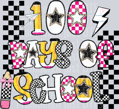 100 Days of School Checker