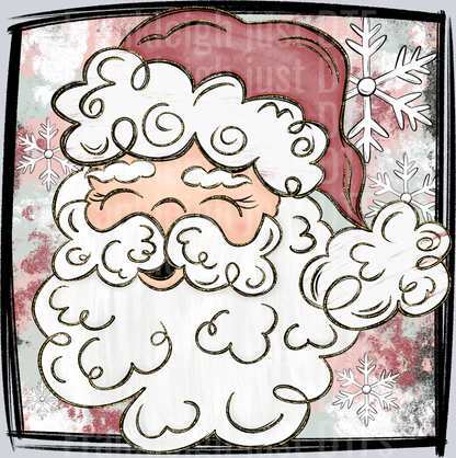 Paint Splash Santa