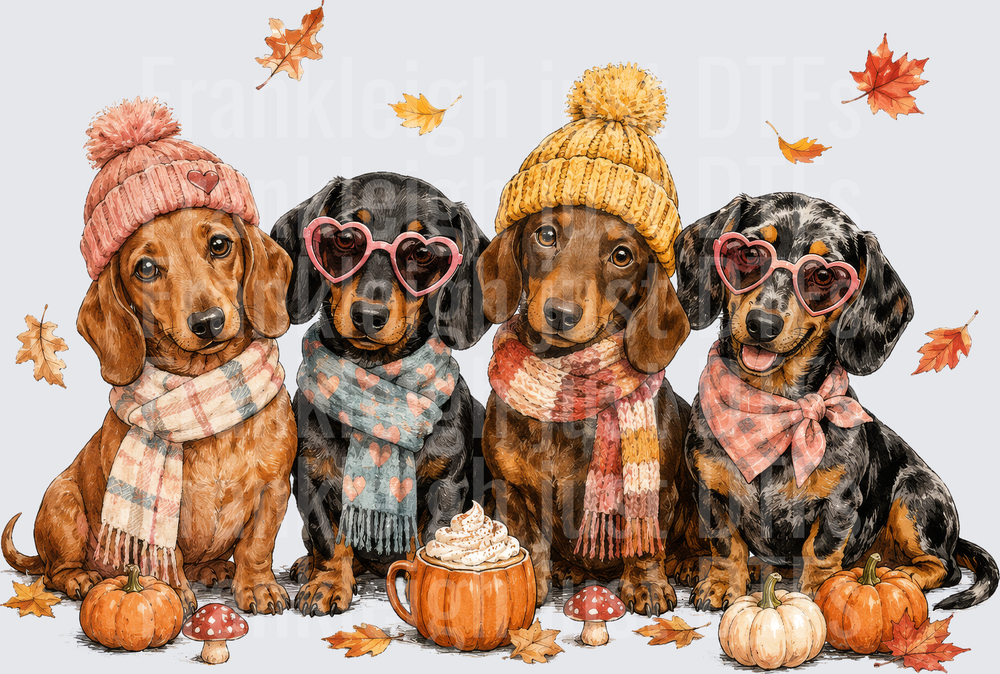 Dachshunds Fall