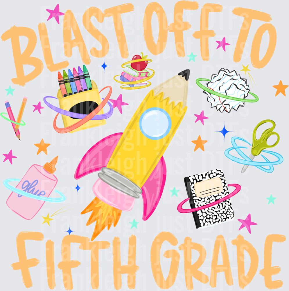 Blast off to fifth grade