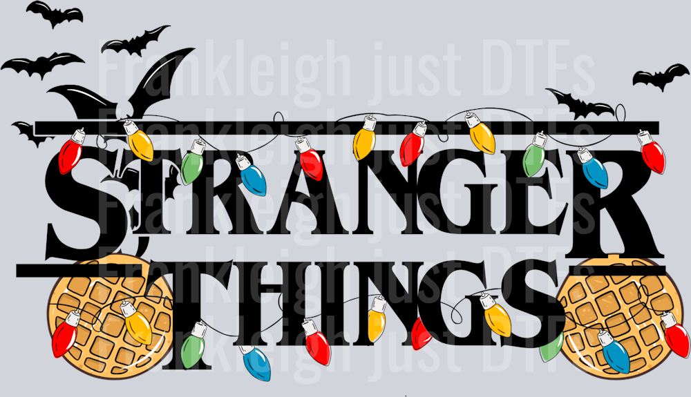 Stranger things logos