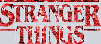 Strange Things red sequins