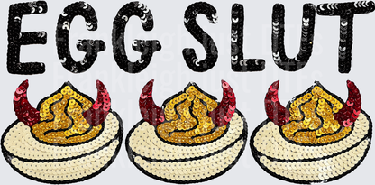 egg slut sequin
