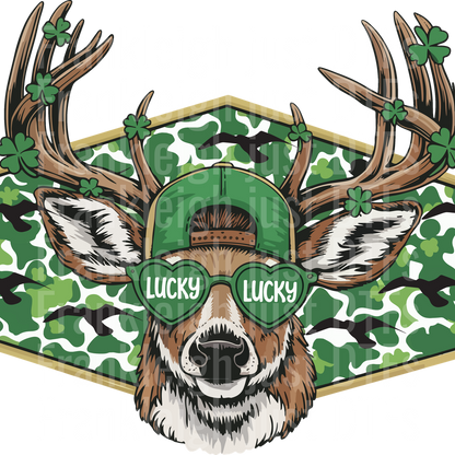 lucky deer png design