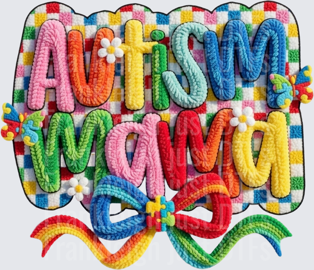 Autism Mama Faux Yarn