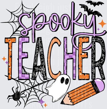 Spooky Teacher Black