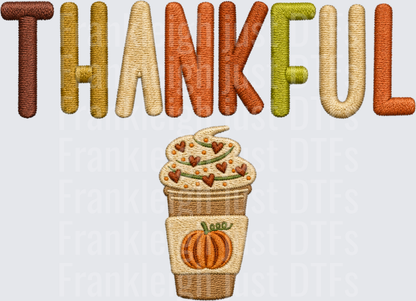 Thankful latte
