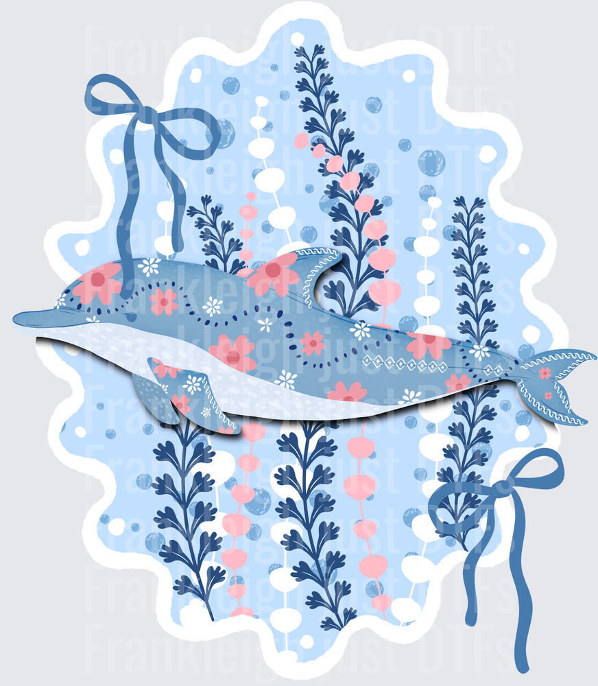 Floral dolphin
