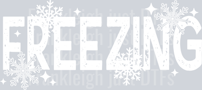 Freezing Long Single Color White