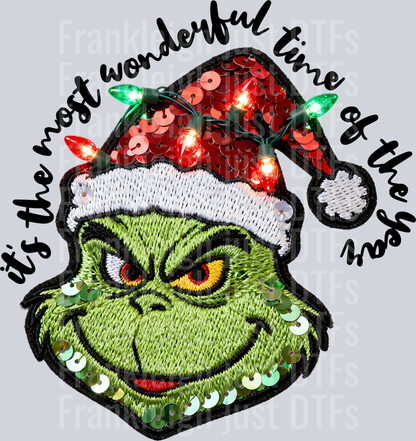 Its the most wonderful time of the year faux light up