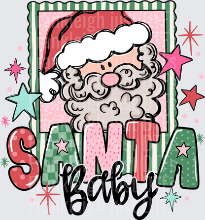 Santa baby Polaroid