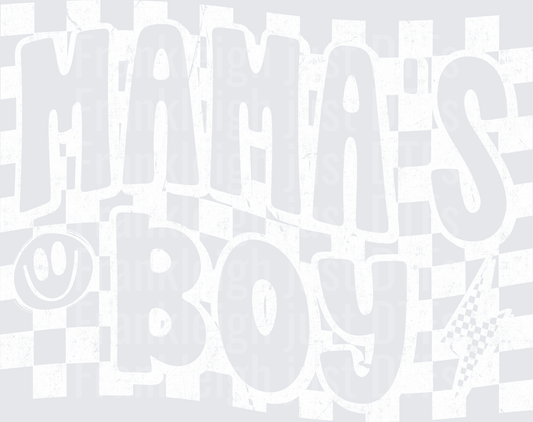 Mama Boy in White