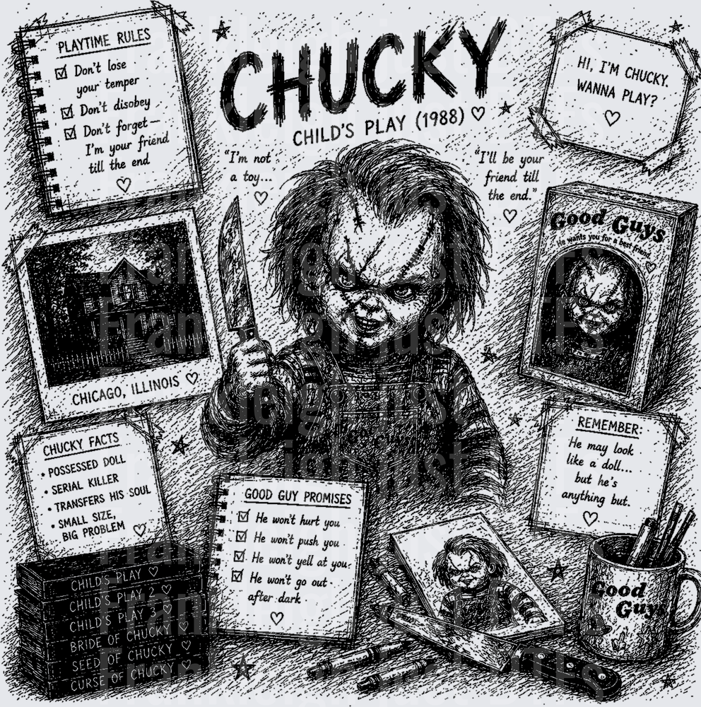 Chucky Collage