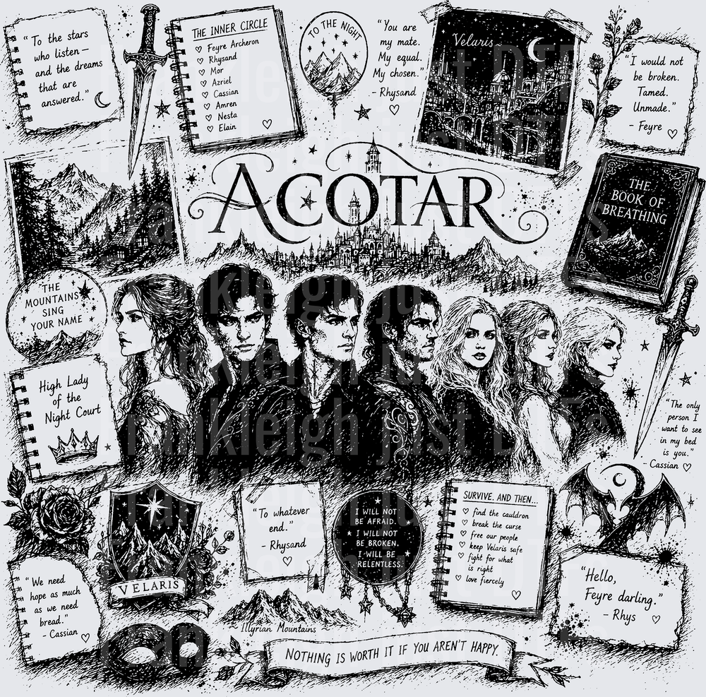 ACOTAR Collage