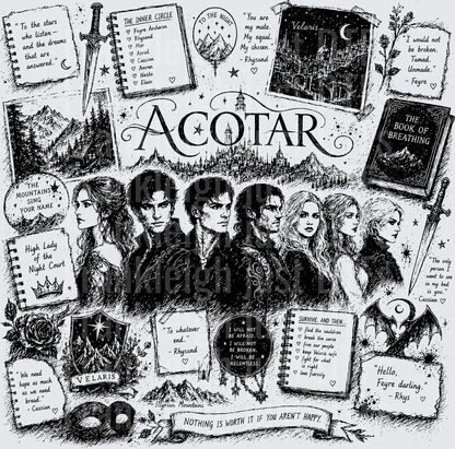 ACOTAR Collage