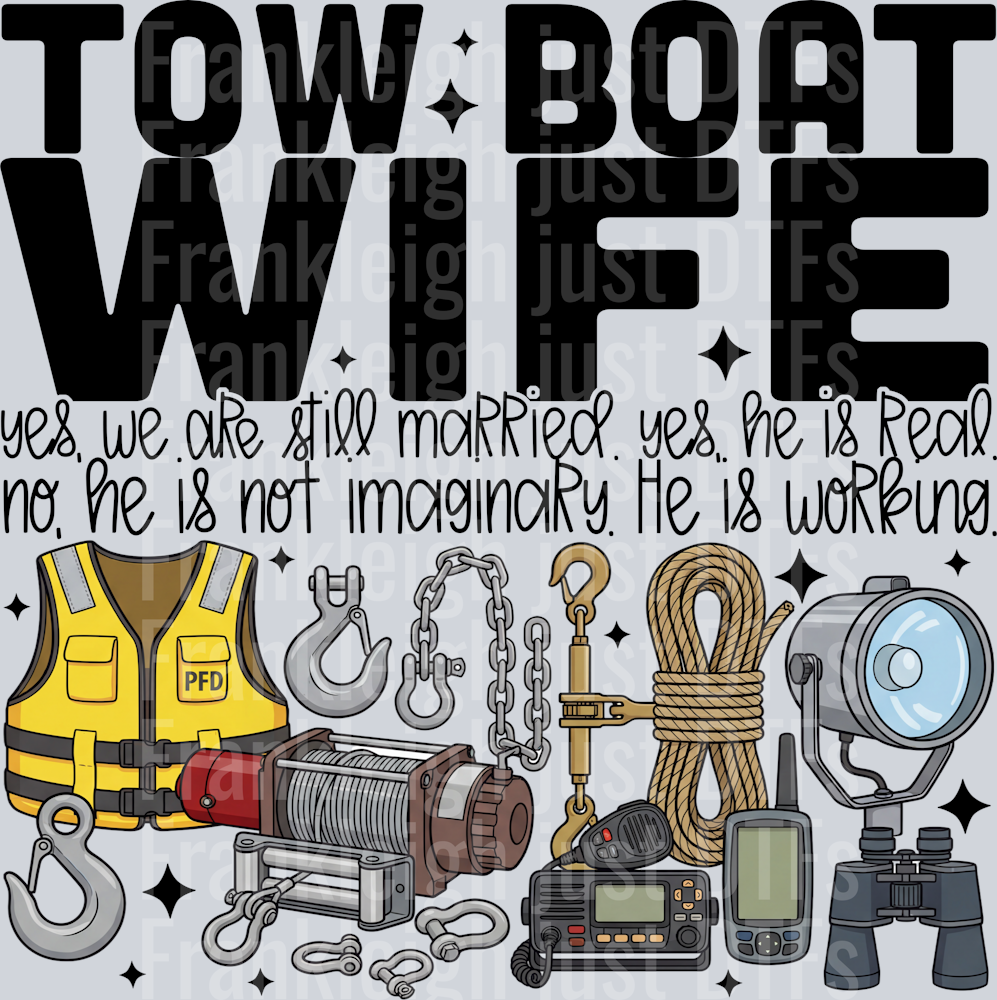towboat wife yes he is real