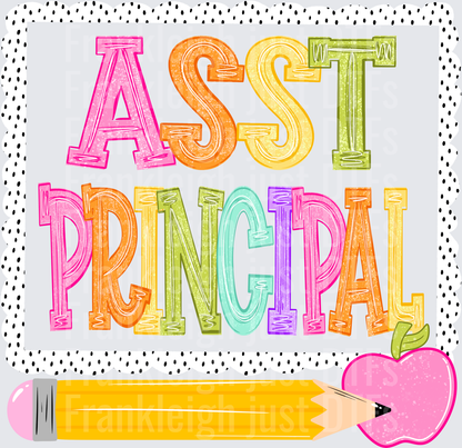 Asst Principal pencil