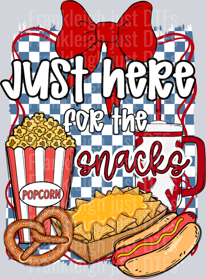 Just here for the snacks