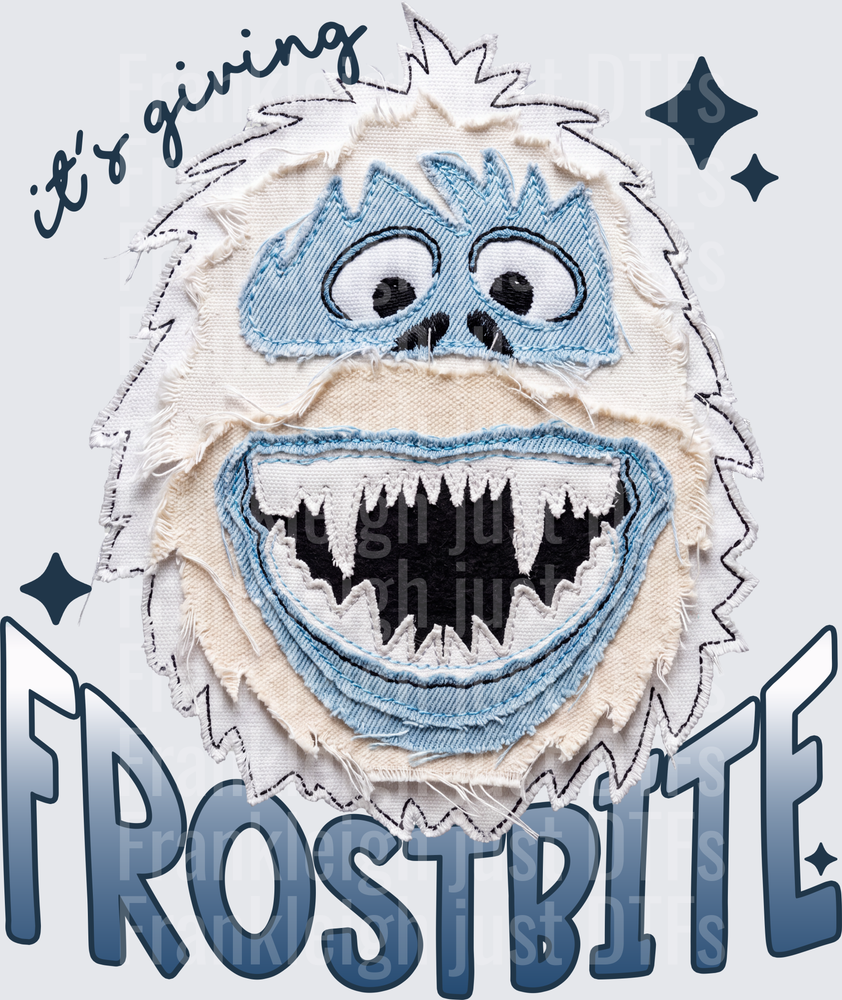 giving frostbite