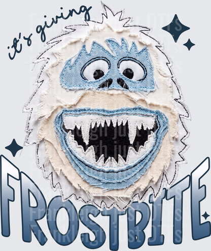 giving frostbite