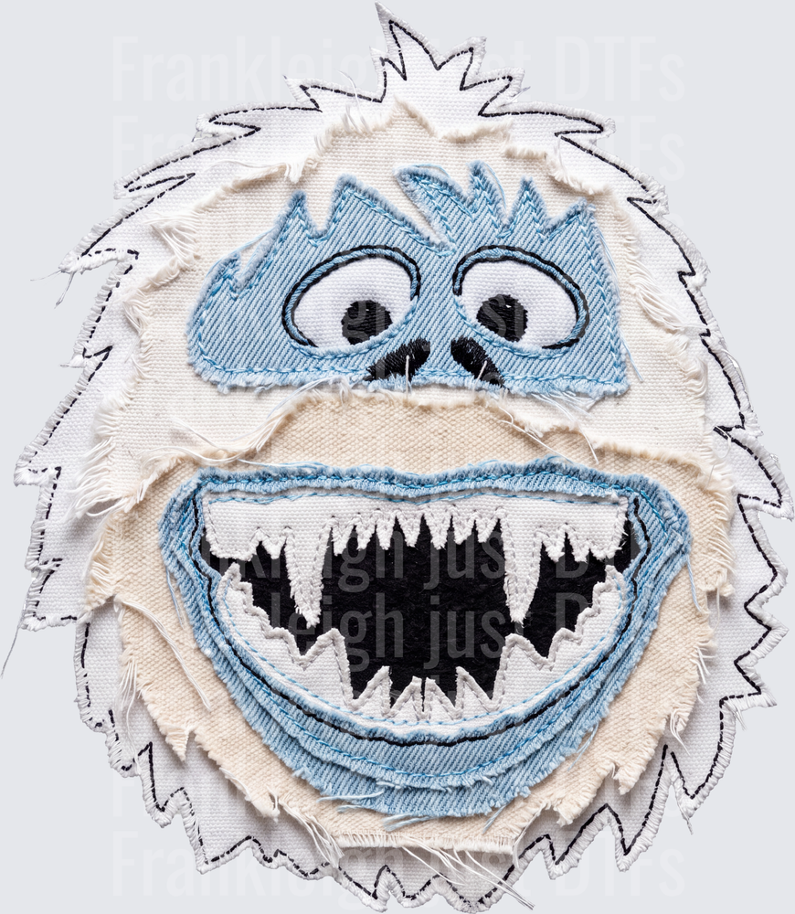 abominable snowman stitched