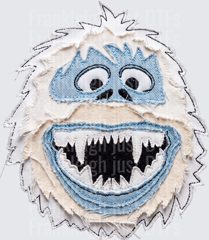 abominable snowman stitched