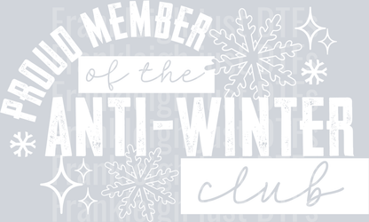 Anti Winter Club White