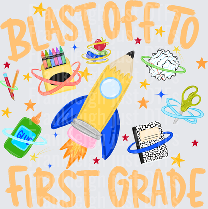 Blast of to First Grade Boy