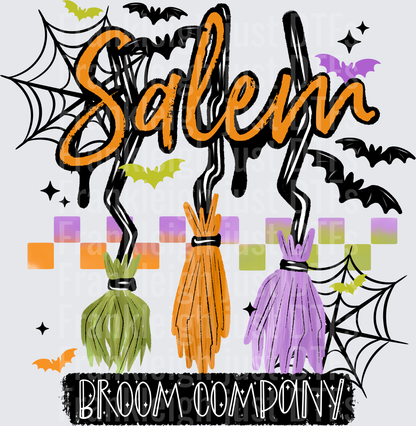 Salem Broom Black Letters