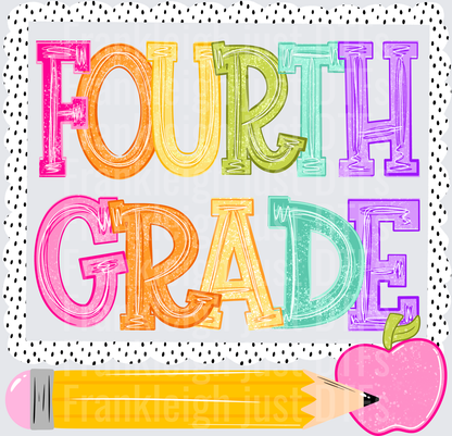 Forth Grade Pencil
