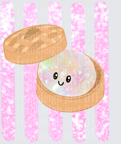 Pink Glitter Stripes