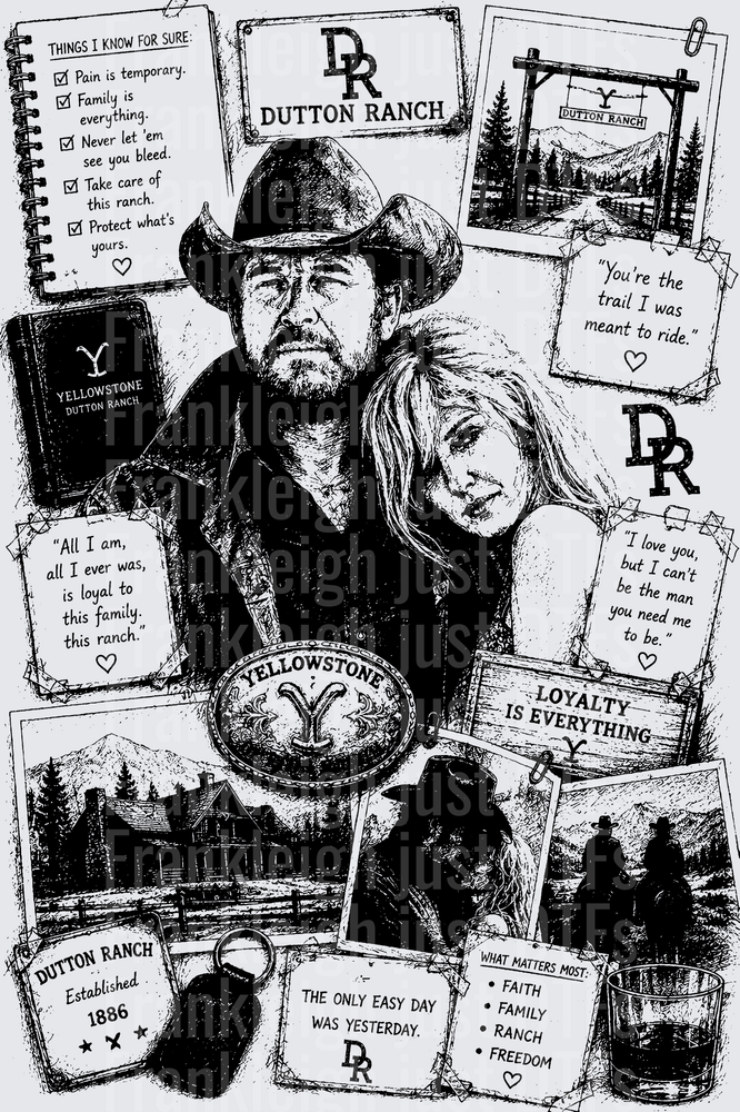 Dutton Ranch Collage
