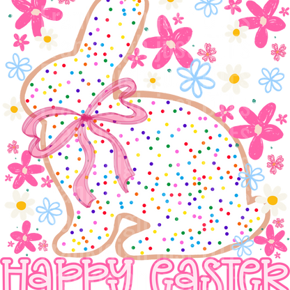 Animal cracker bunny happy Easter