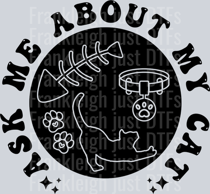 ASK ME ABOUT MY CAT Pocket