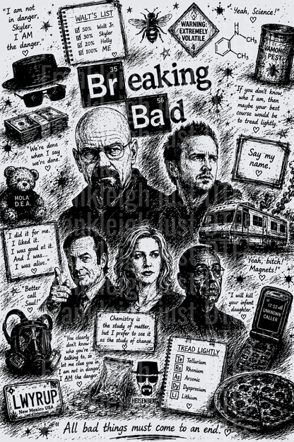 Breaking Bad Collage