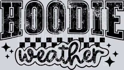 Hoodie weather single color black