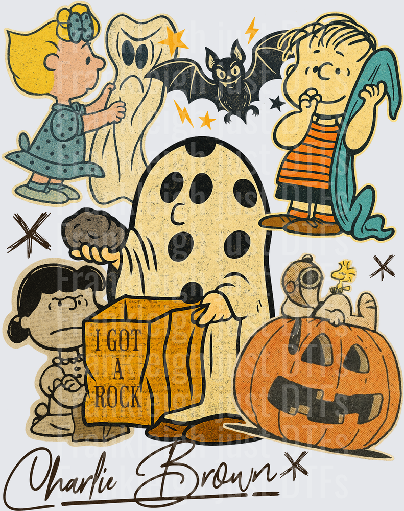 VINTAGE COLLAGE - charlie brown