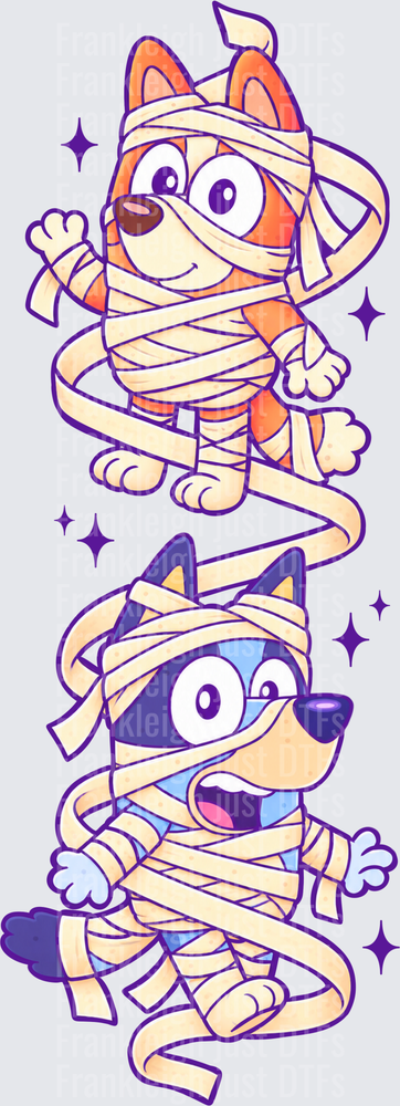 Heeler Mummy sleeve
