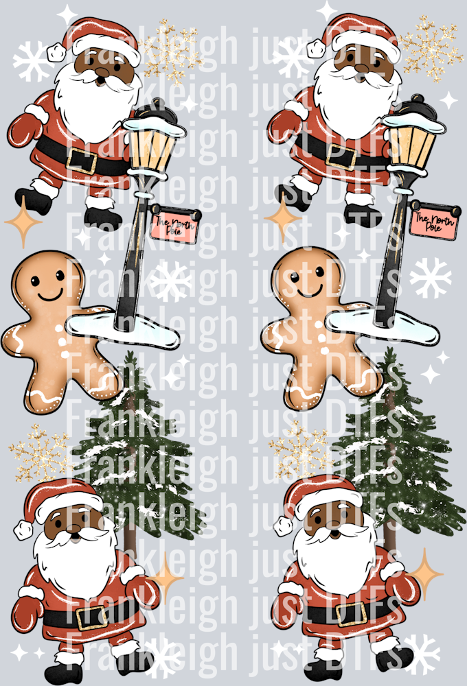 Santa Sleeve (Darker Skin Tone